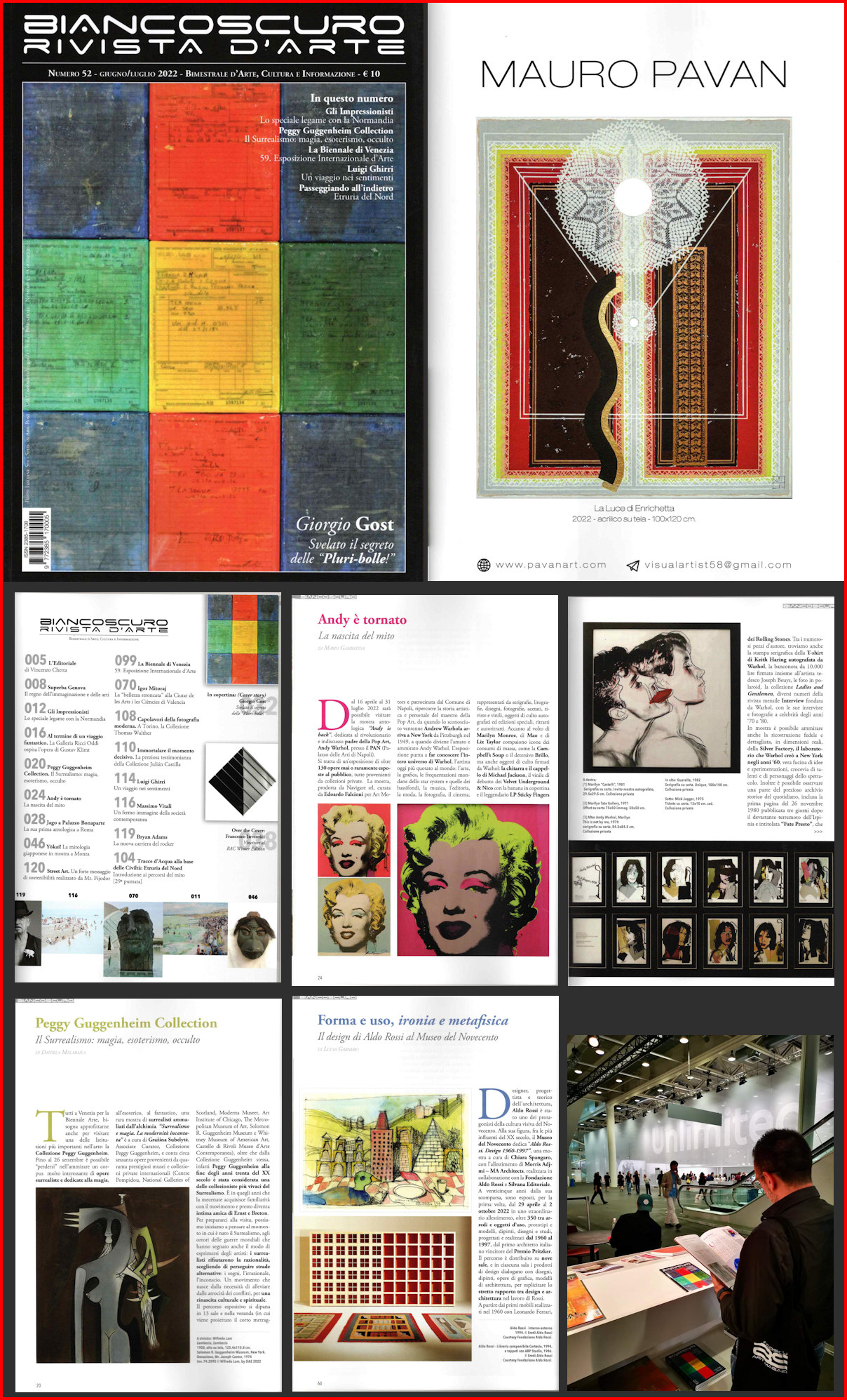 BIANCOSCURO   RIVISTA   D'ARTE   N° 52