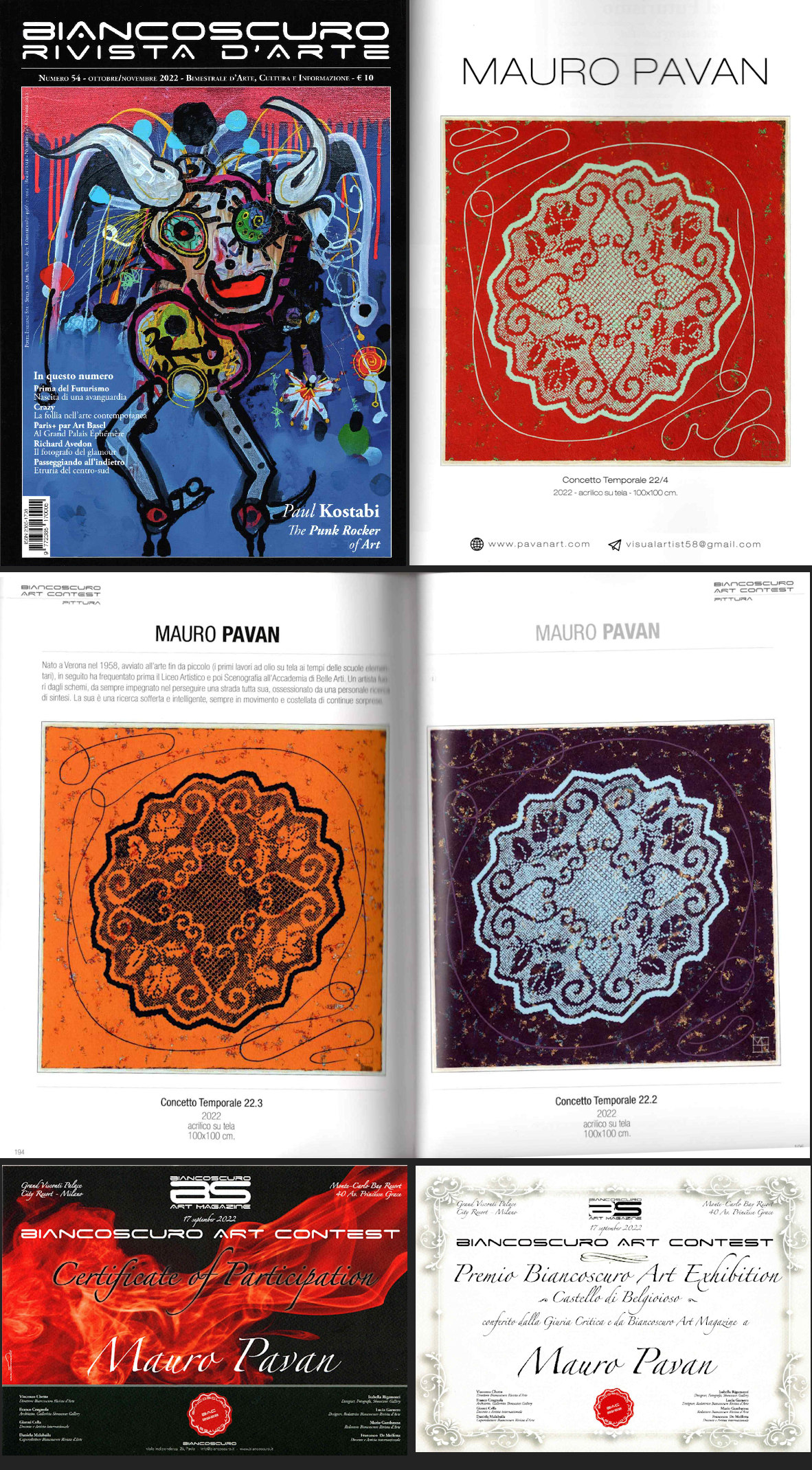 BIANCOSCURO   RIVISTA   D'ARTE   N° 54