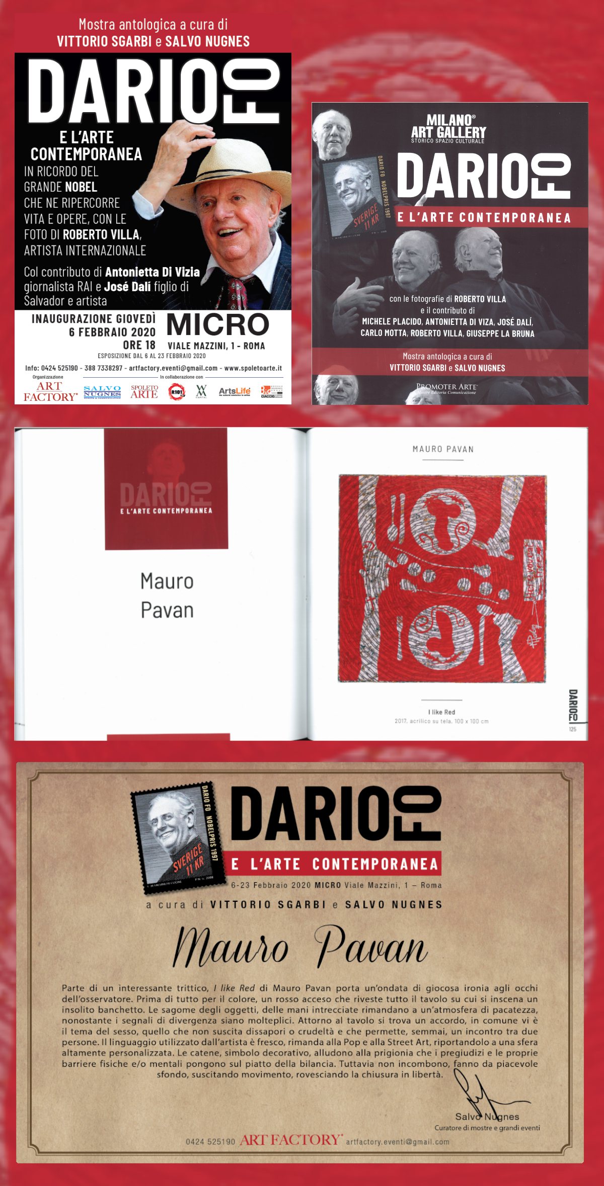 DARIO FO E L'ARTE CONTEMPORANEA