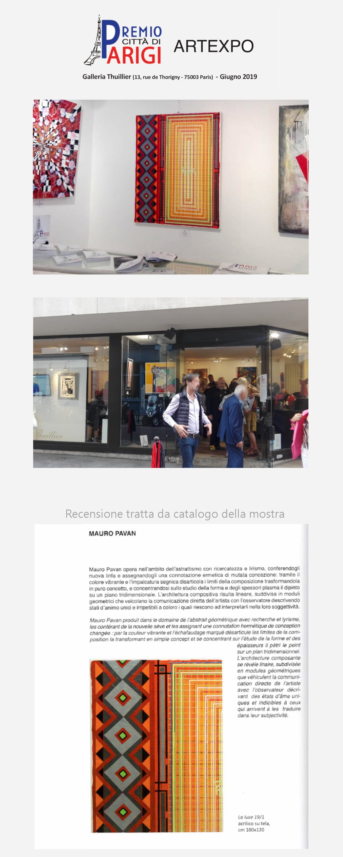 Parigi - Art Expo 2019