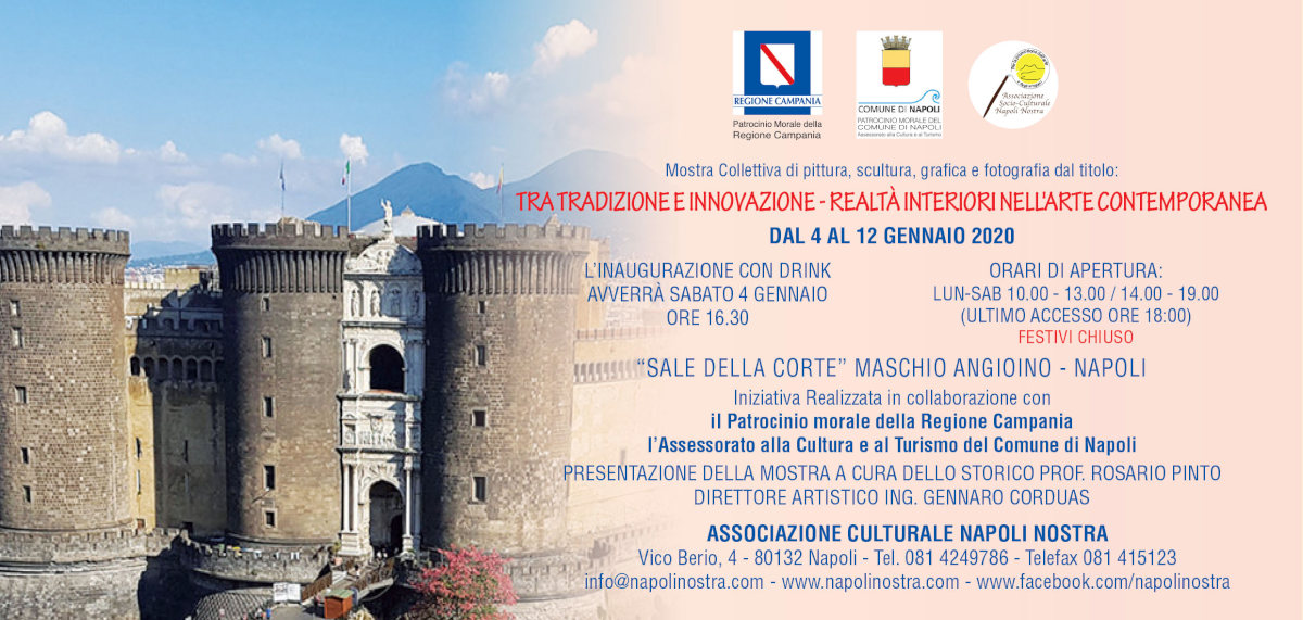 Tra Tradizione e Innovazione - Realtà Interiori nell'Arte Contemporanea 2020